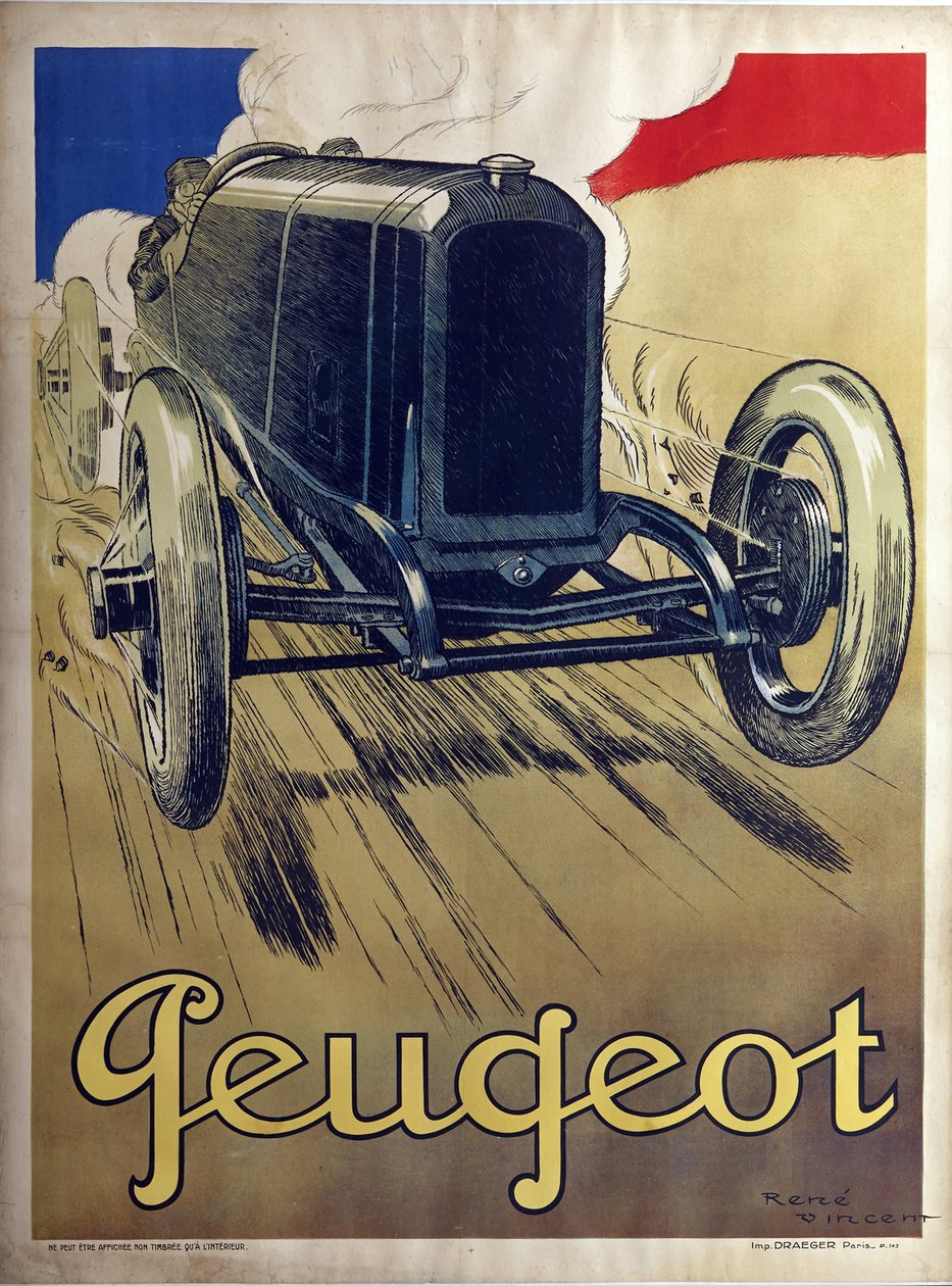 Peugeot door Rene Vincent