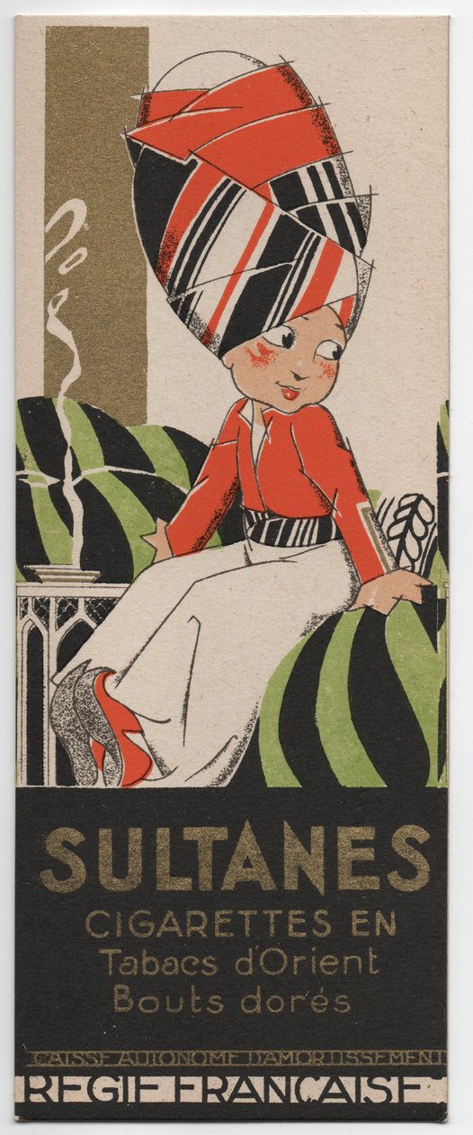 Sultanes Sigaretten, ca. 1930 door Rene Vincent