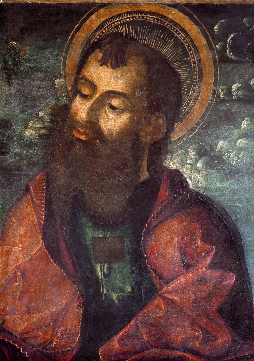 Sint Paulus en Sint Petrus (detail van Sint Paulus) door Riccardo Quartararo
