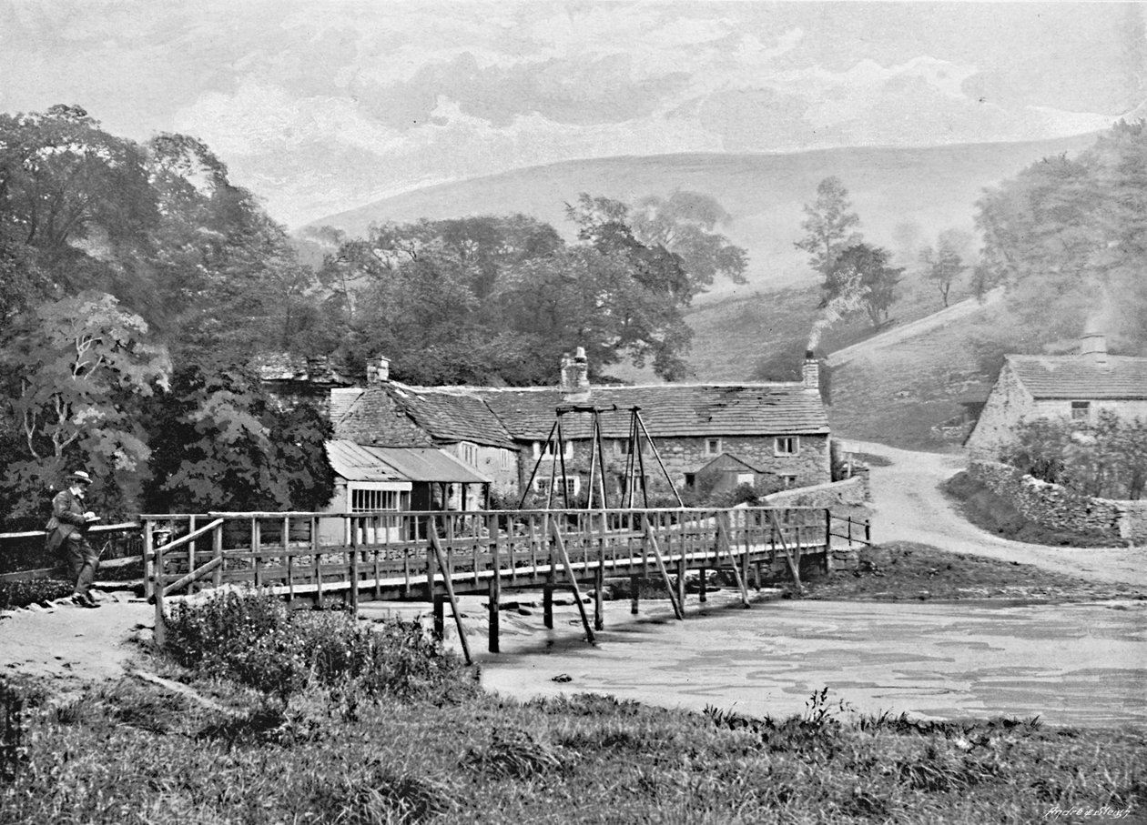 Monsal Dale, ca. 1894 door Richar Keene