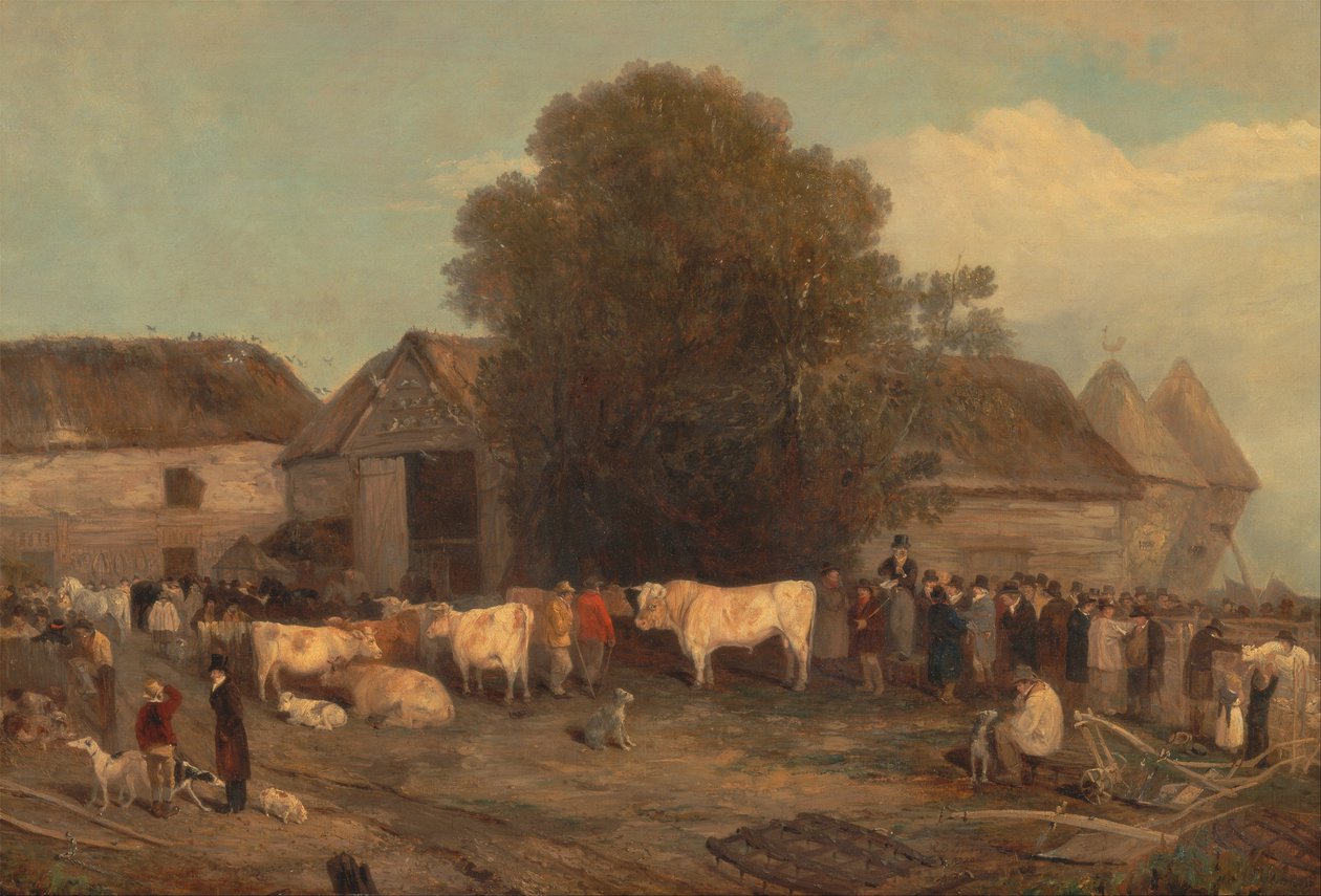 De Boerderij Verkoop door Richard Barrett Davis