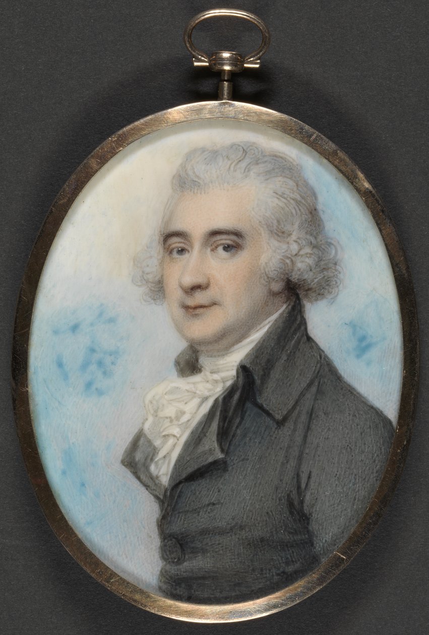 Portret van James Hope (1741-1816) 3e Graaf van Hopetoun, 1789 door Richard Cosway