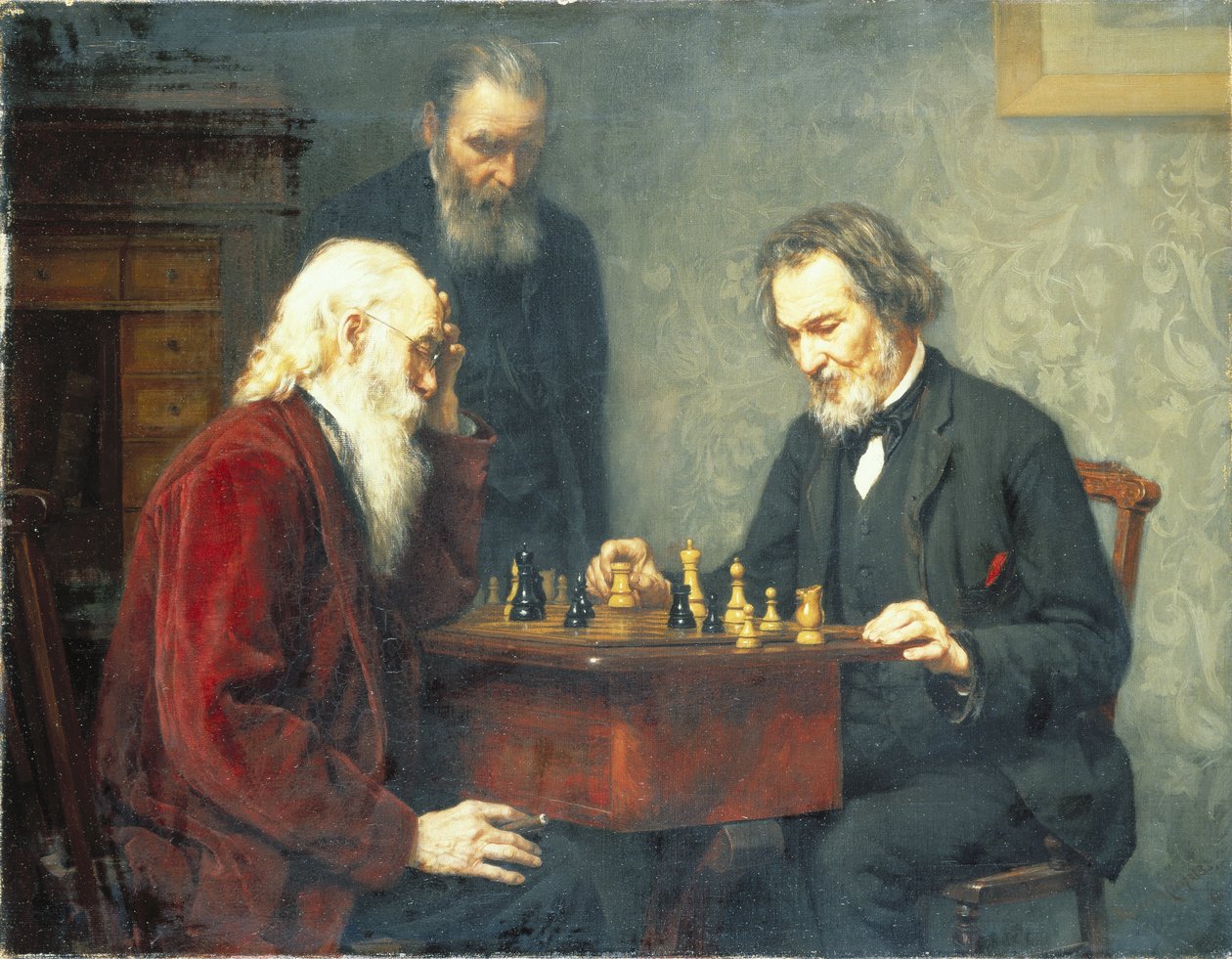 De veteranen, 1886 door Richard Creifelds