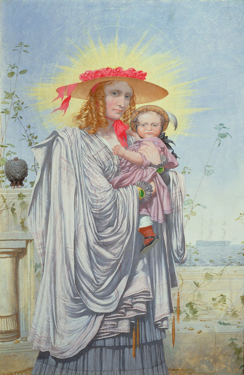 Moeder en kind, 1860 door Richard Dadd
