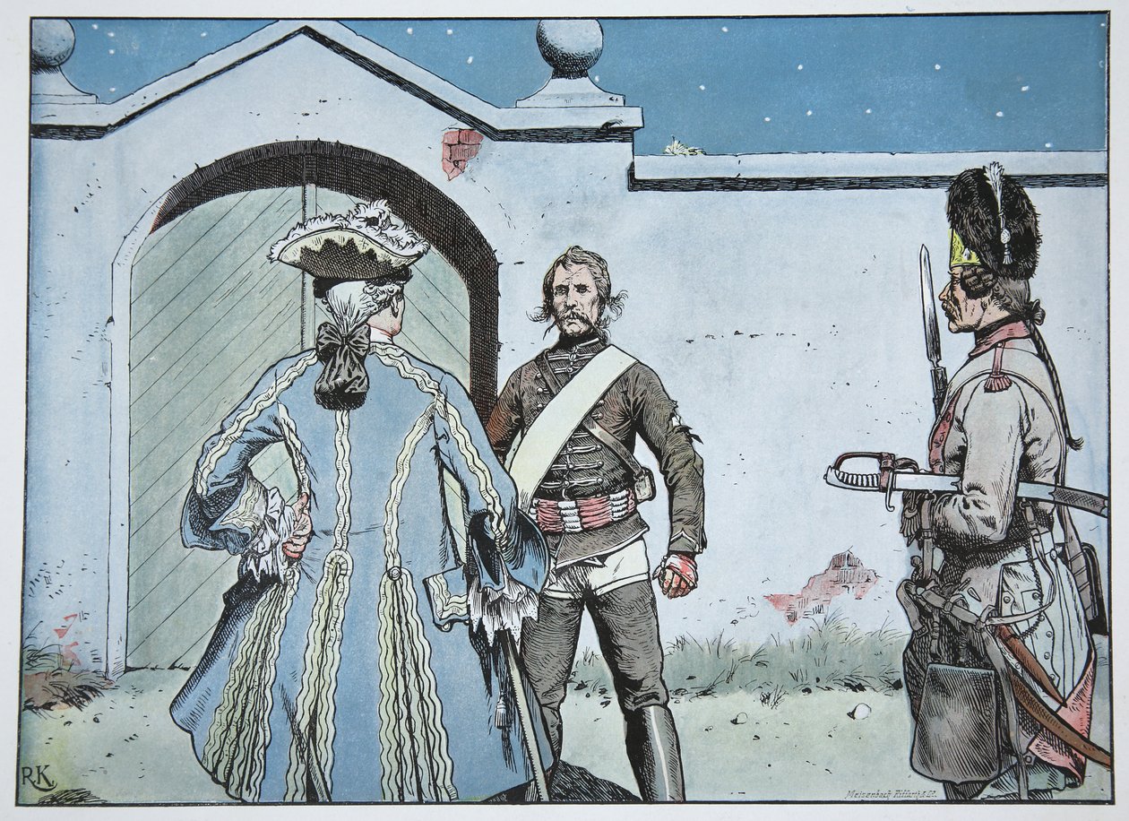 Pruisische militaire geest door Richard Knoetel