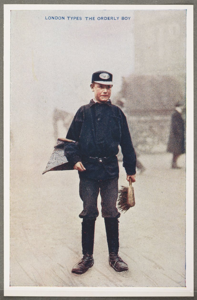 Londense types: De Ordelijke Jongen, ca. 1914 door John Pardon
