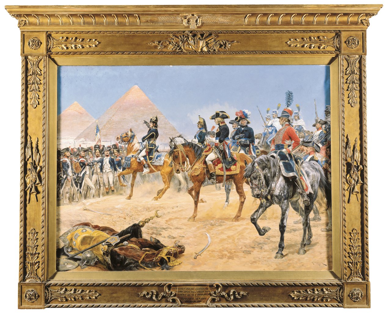 Bonaparte in Egypte in 1798, 1911 door Richard Caton II Woodville