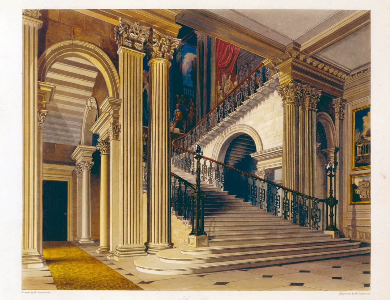 Trap, Buckingham House, uit 