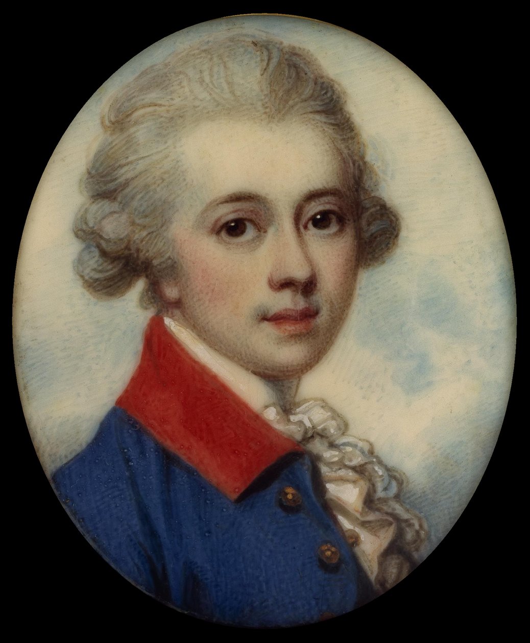 Portret van een heer door Richard Cosway
