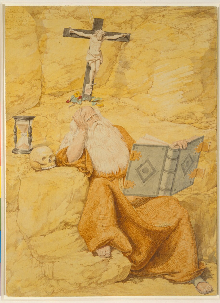 Een kluizenaar door Richard Dadd