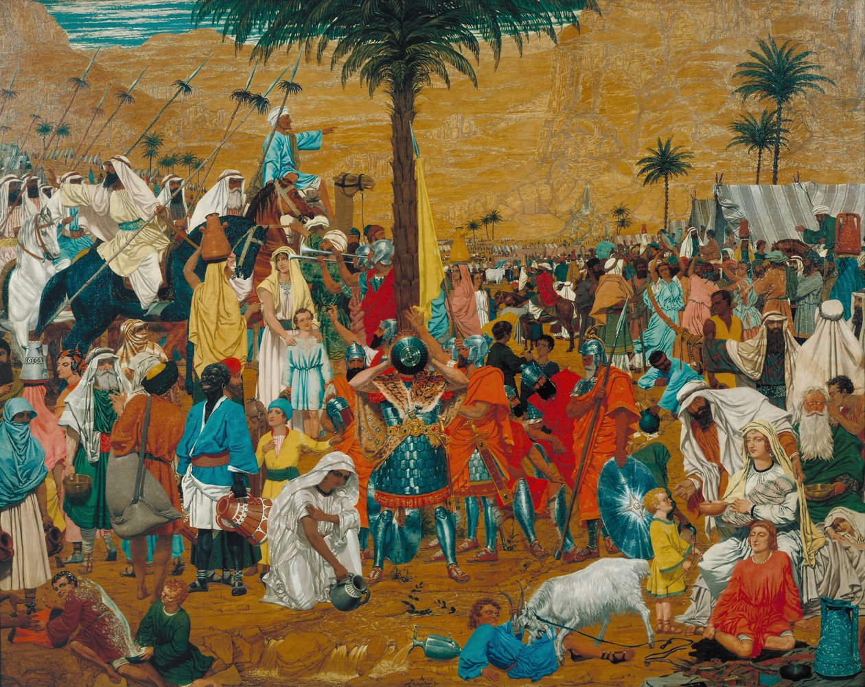 De vlucht uit Egypte door Richard Dadd