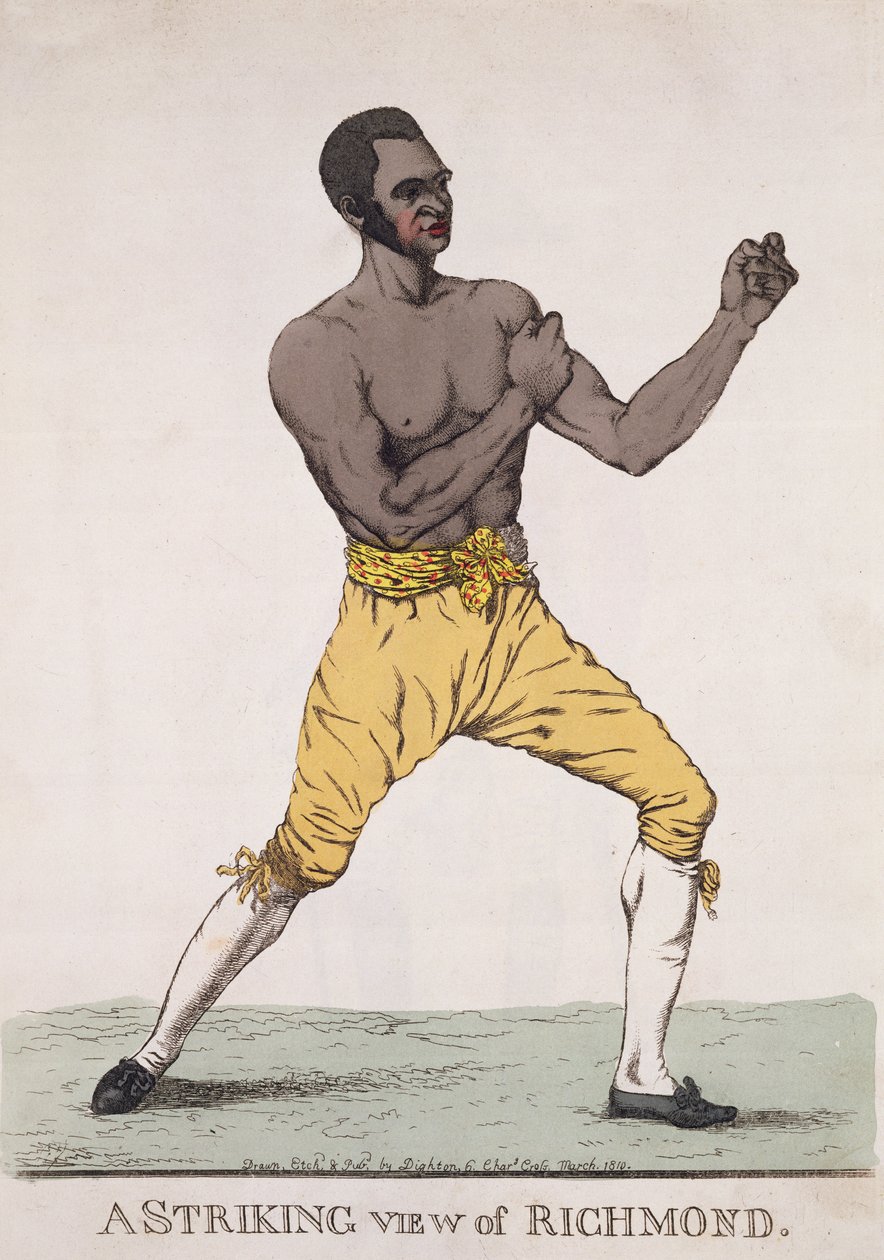 Een Indrukwekkend Uitzicht op Richmond, gepubliceerd 1810 door Richard Dighton