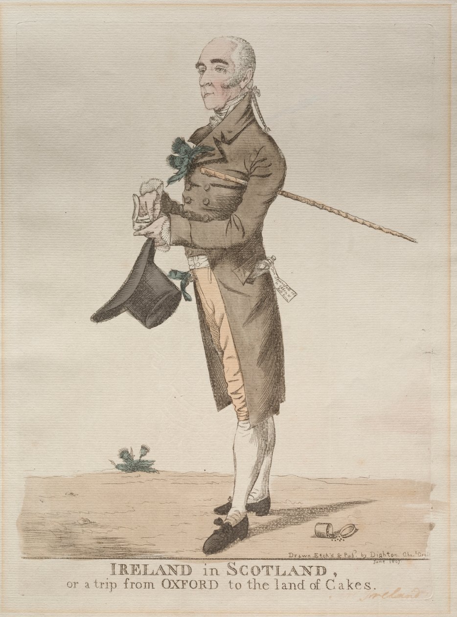 Ierland in Schotland, of een reis van Oxford naar het land van de cakes door Richard Dighton