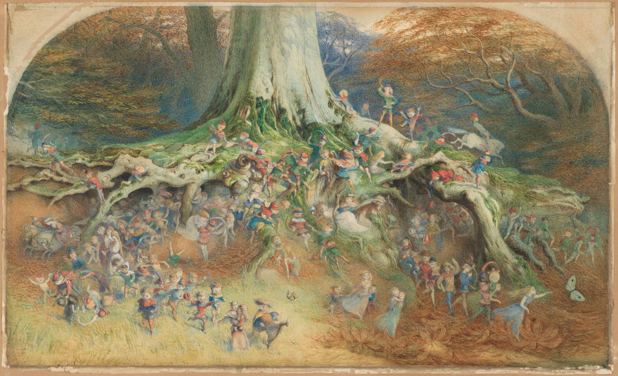 De betoverde boom door Richard Doyle