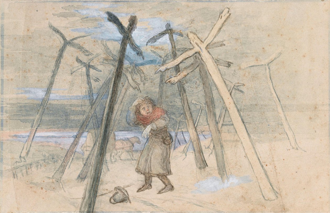 De verbijsterde reiziger door Richard Doyle