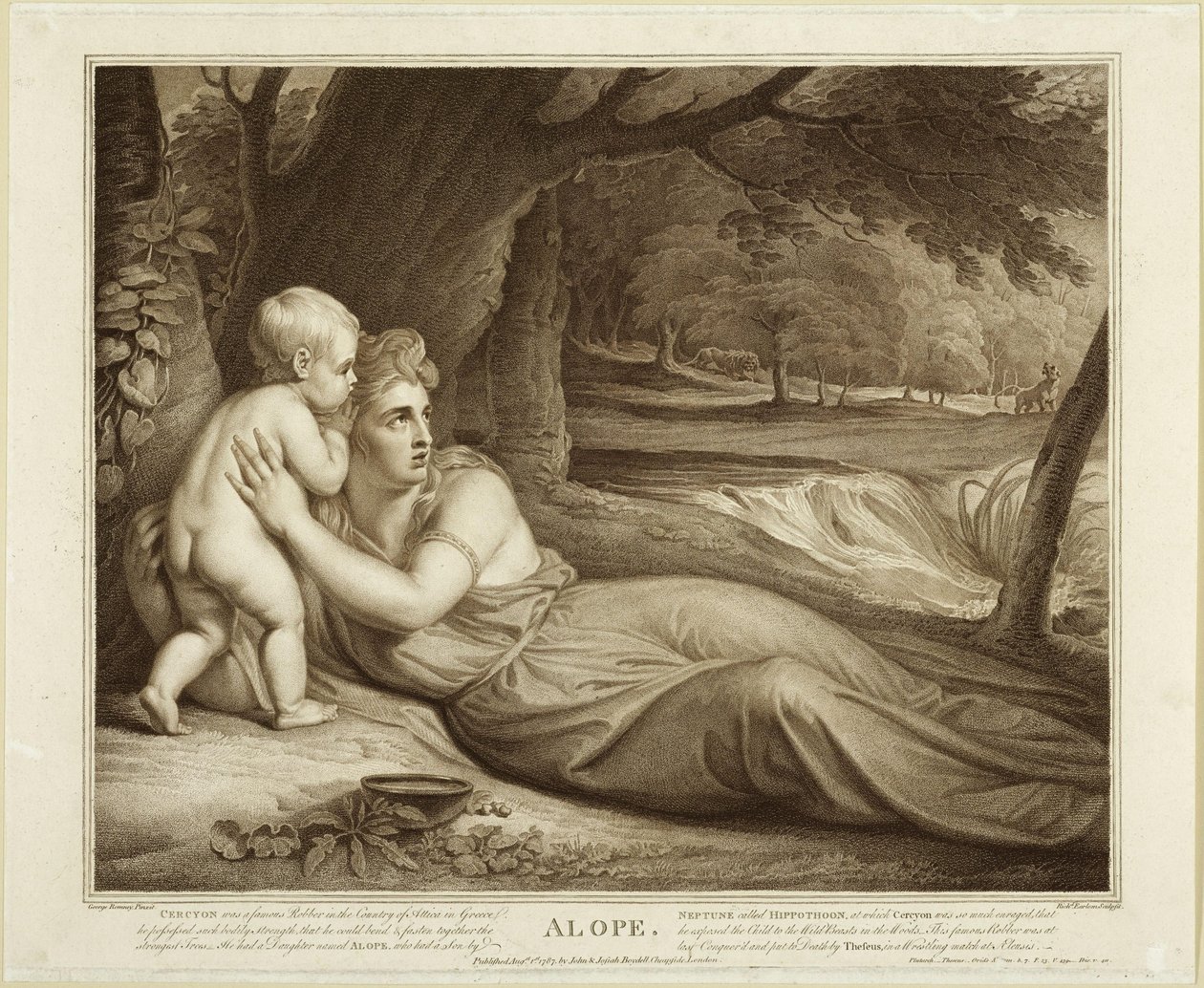 Alope door Richard Earlom