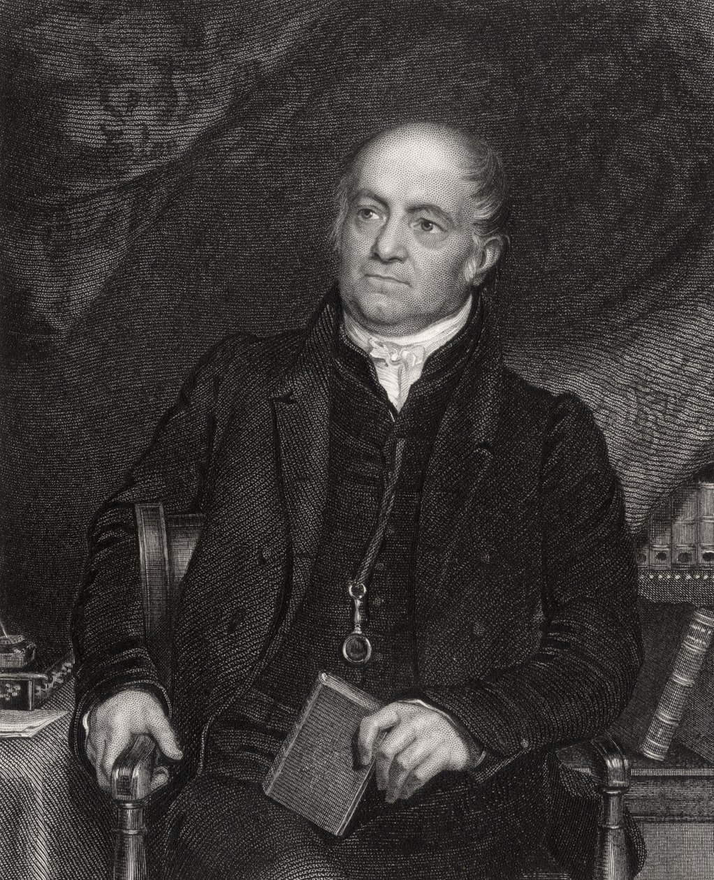 Olinthus Gilbert Gregory, gegraveerd door H. Robinson, uit 