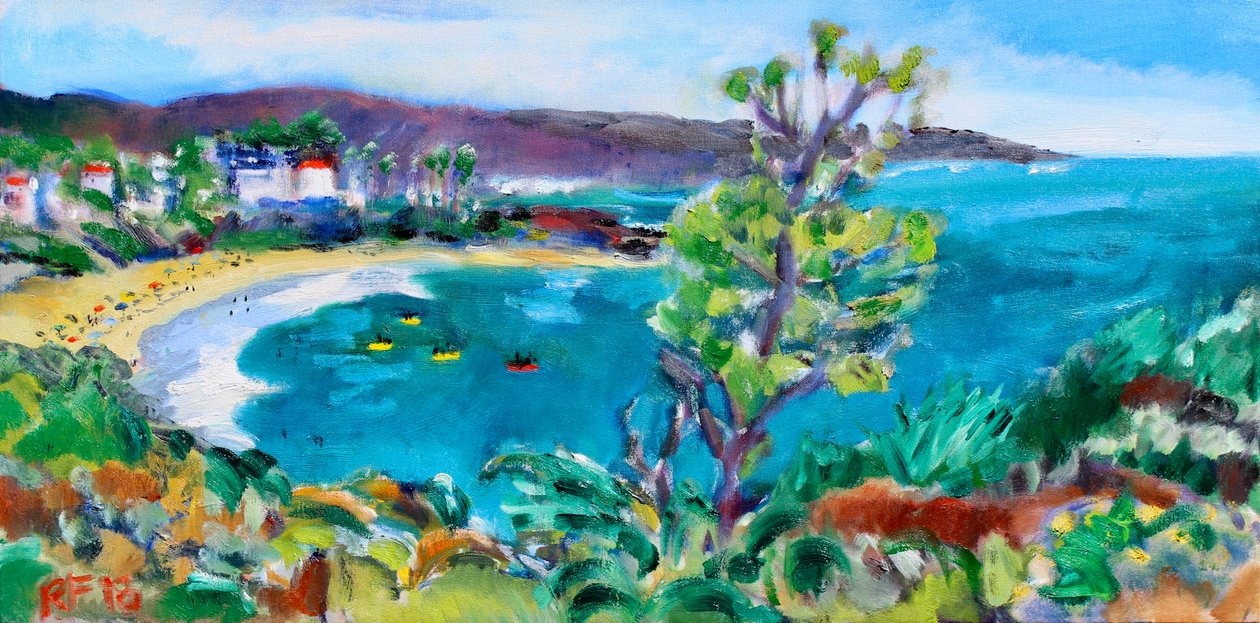 Crescent Bay, Laguna Beach, 2018 door Richard Fox