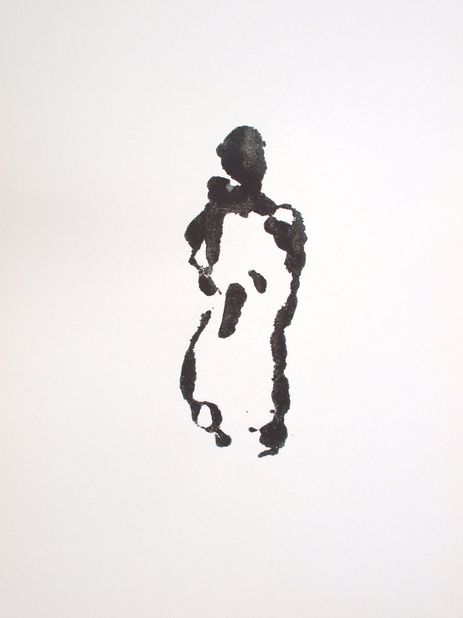 Zonder titel, 2010 (monotype) door Richard Green