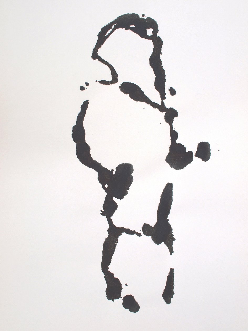 Zonder titel, 2010 (monotype) door Richard Green