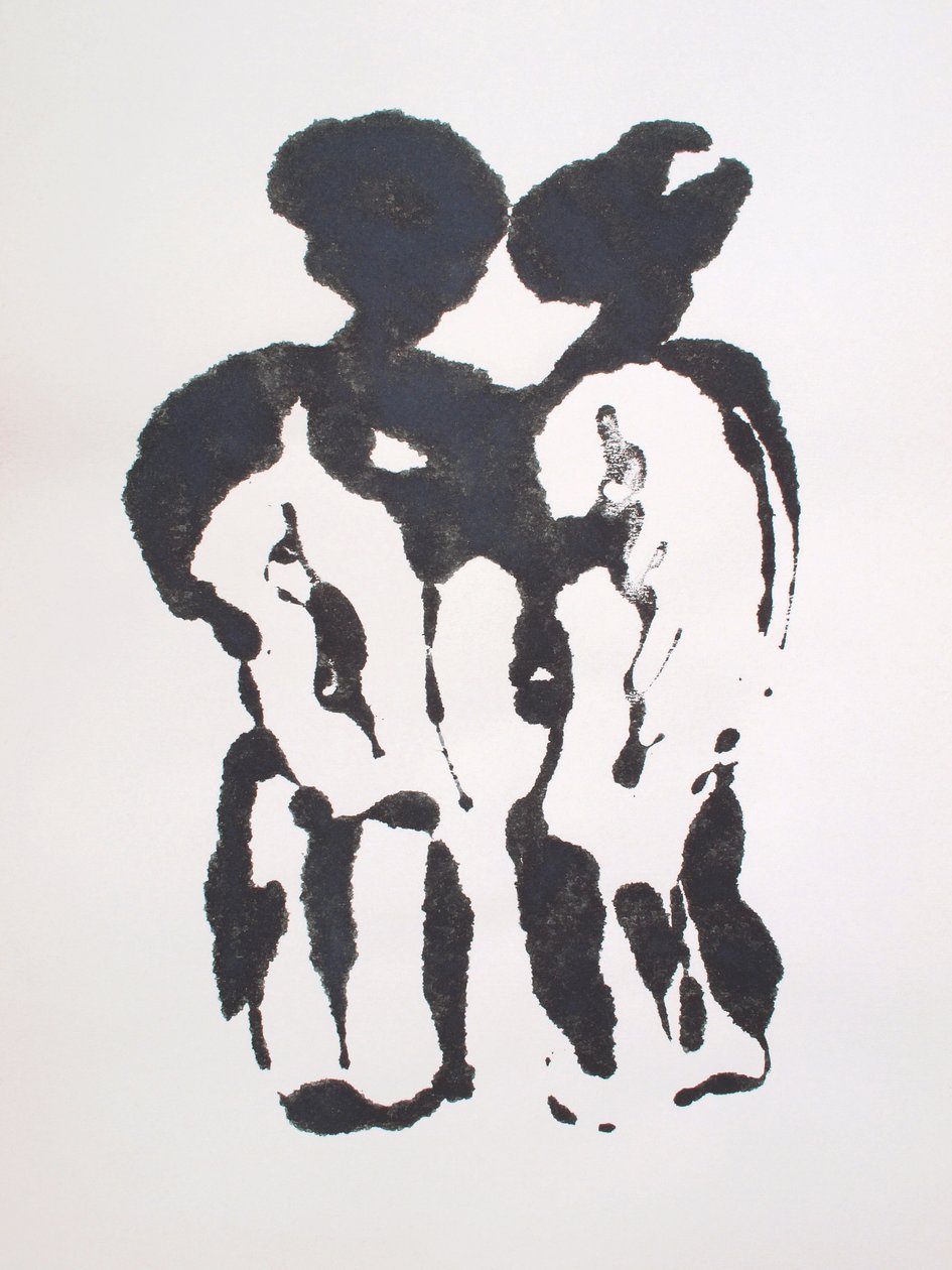 Zonder titel, 2010 (monotype) door Richard Green