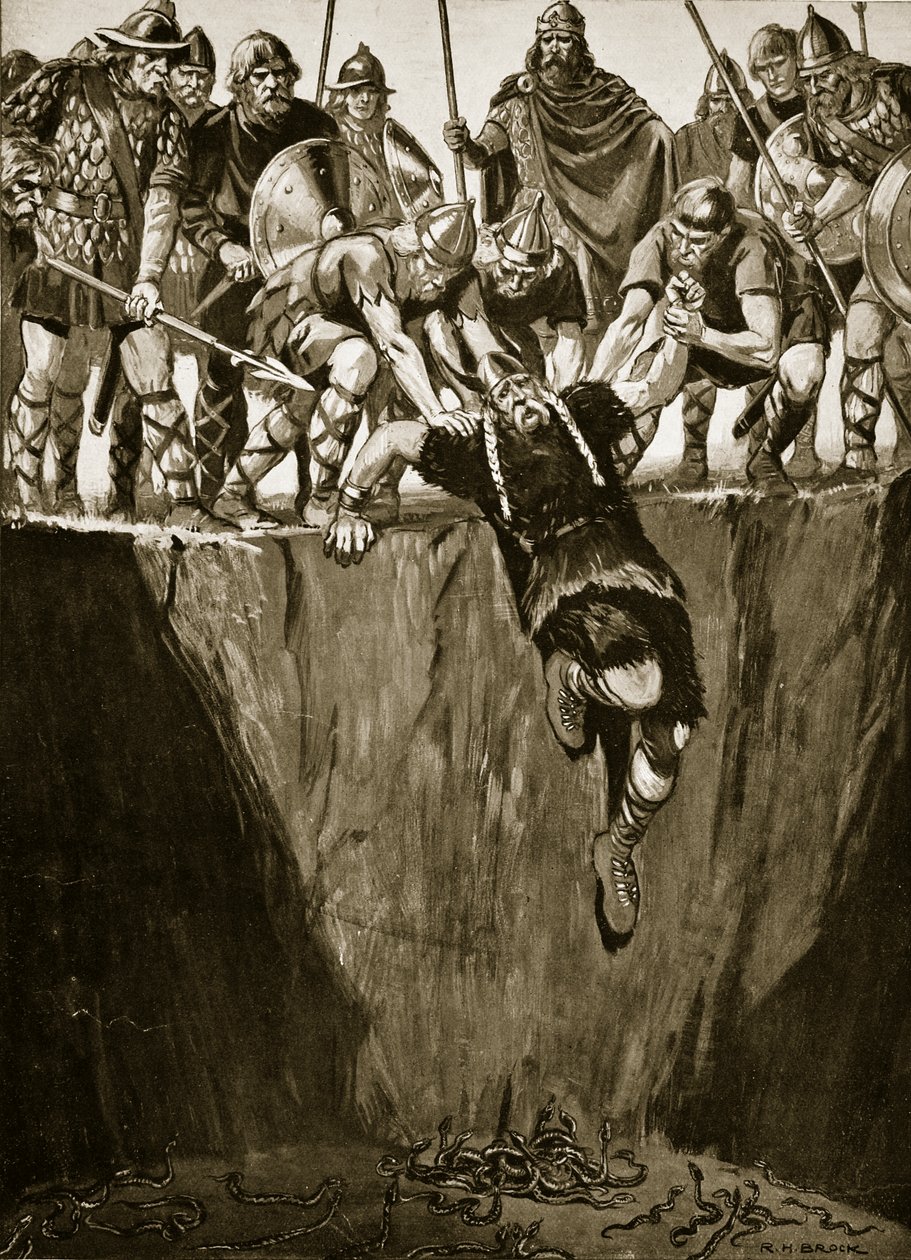 De Put van Adders, illustratie uit 