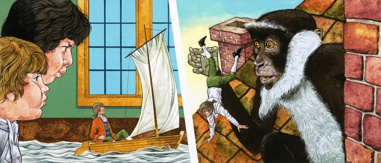 Reizen van Gulliver door Richard Hook