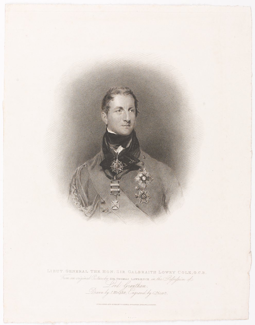 Luitenant-generaal Sir Galbraith Lowry Cole GCB door Richard James Lane