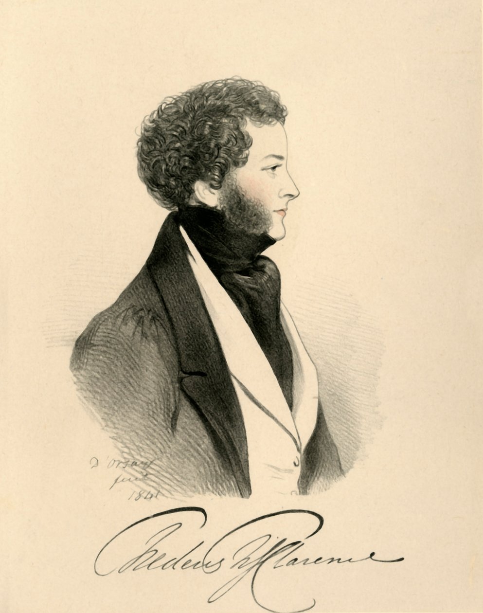 Lord Frederic FitzClarence, 1841 door Richard James Lane