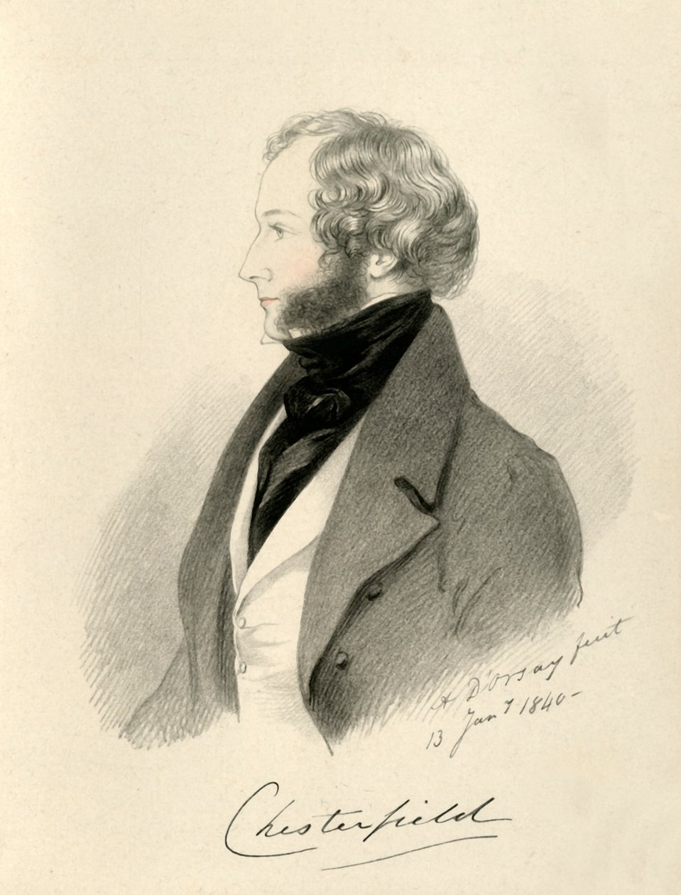 De Graaf van Chesterfield door Richard James Lane
