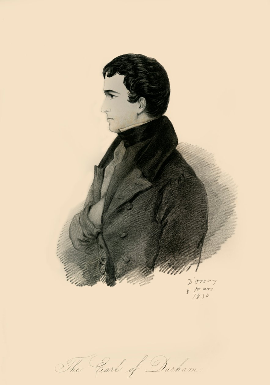 De Graaf van Durham, 1834 door Richard James Lane