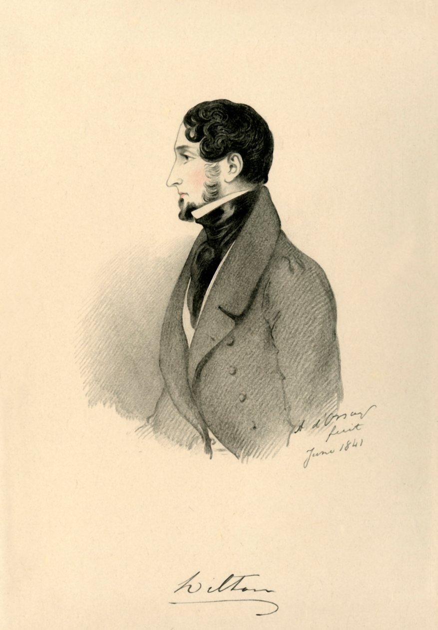 De Graaf van Wilton, 1841 door Richard James Lane