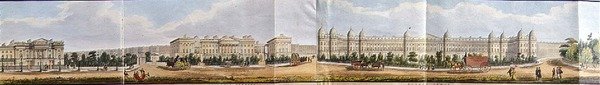Clarence Terrace en Sussex Place, detail uit 
