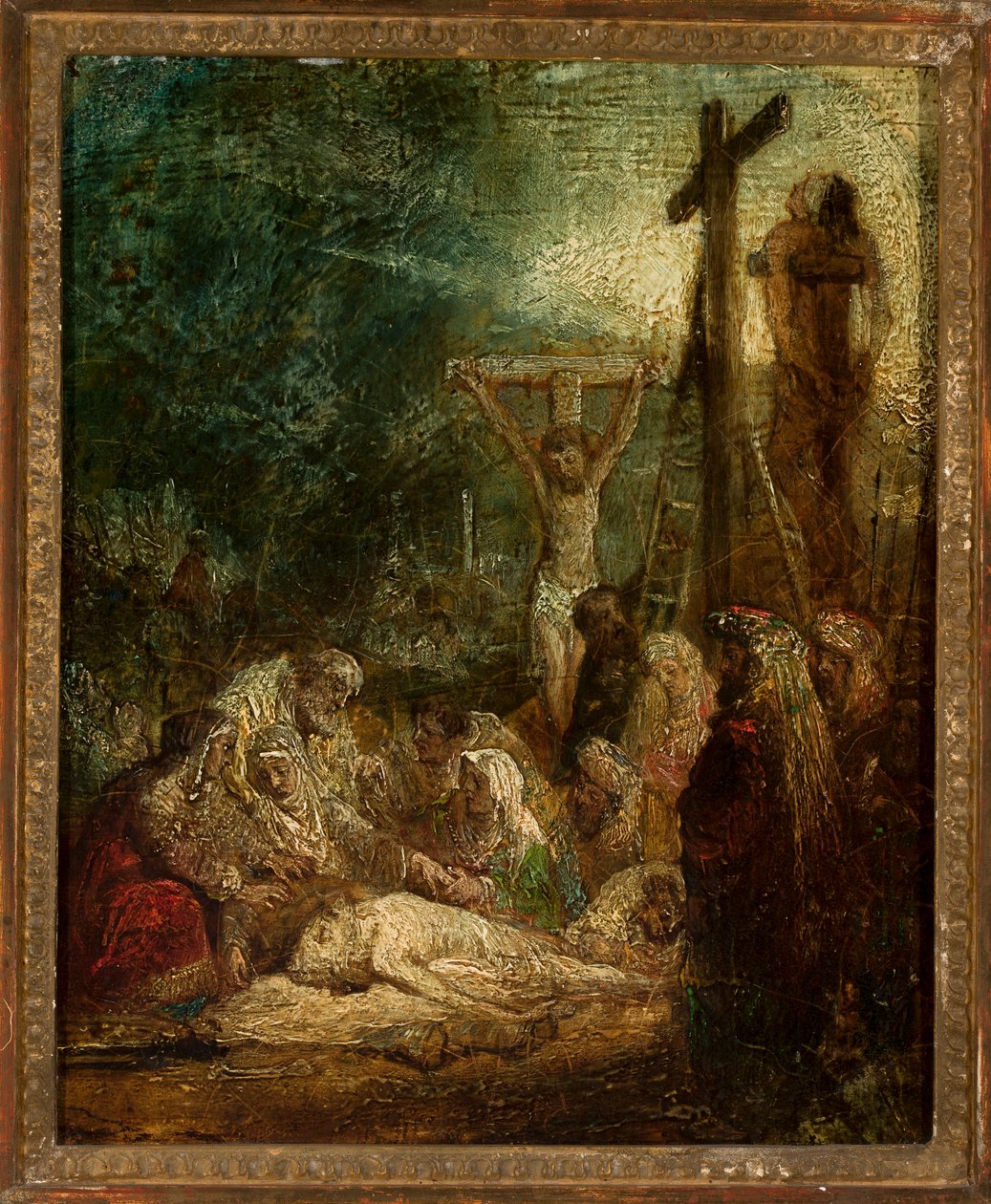 De afname van het kruis door Richard Parkes Bonington