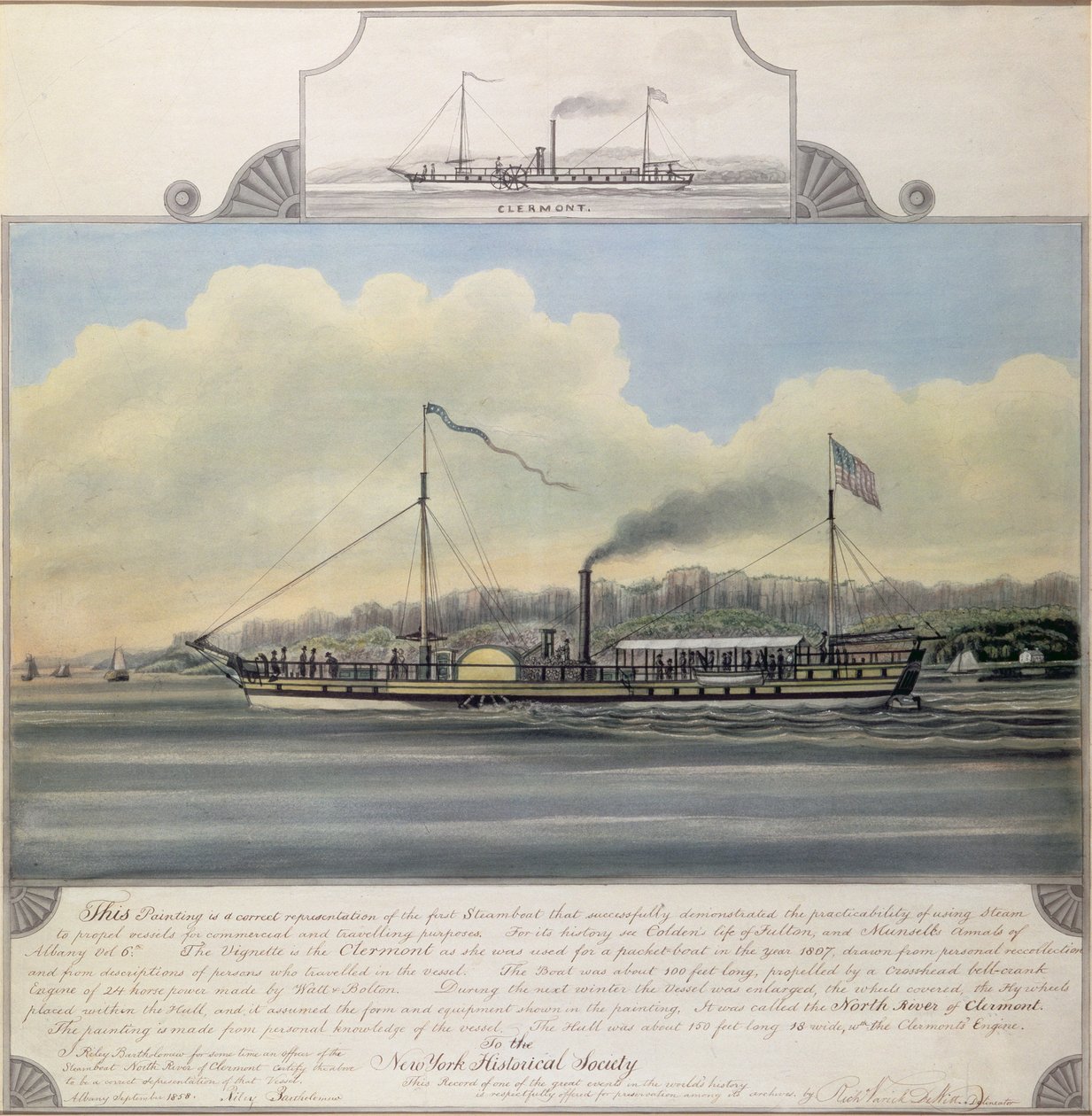 Hudson River stoomboot 