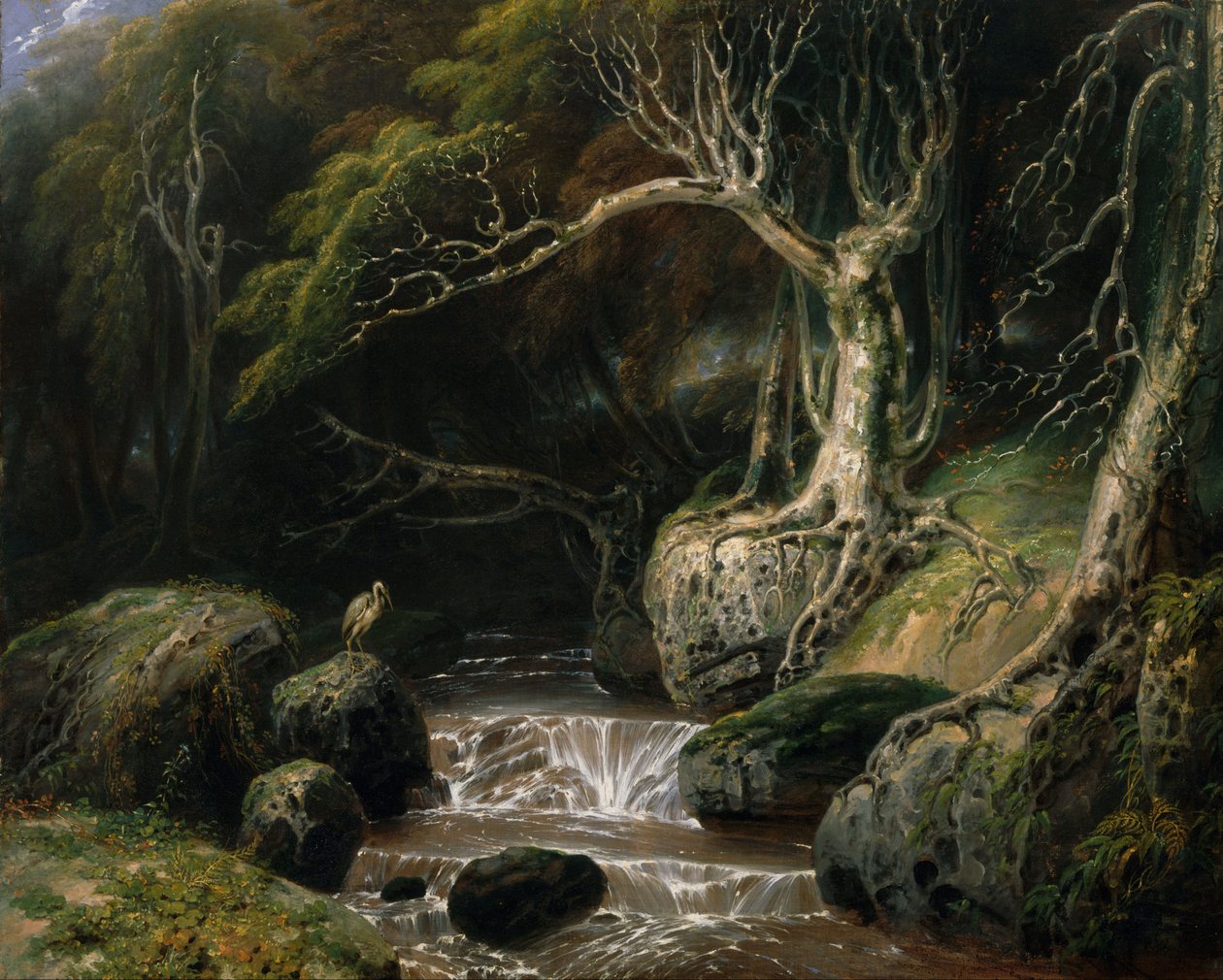 Landschap - eenzaamheid door Richard Westall