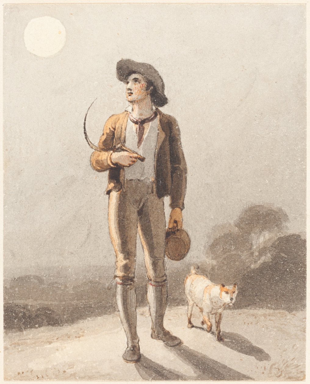 De Maaier (De Oogstmaan) door Richard Westall
