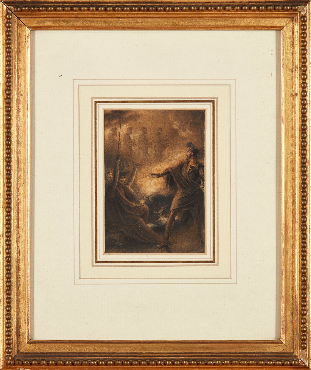 Het Visioen van de Nakomelingen van Banquo door Richard Westall