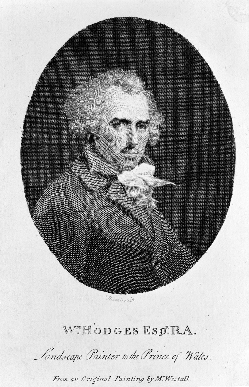 William Hodges RA, gegraveerd door Fitzgerald Thornthwaite, gepubliceerd in 
