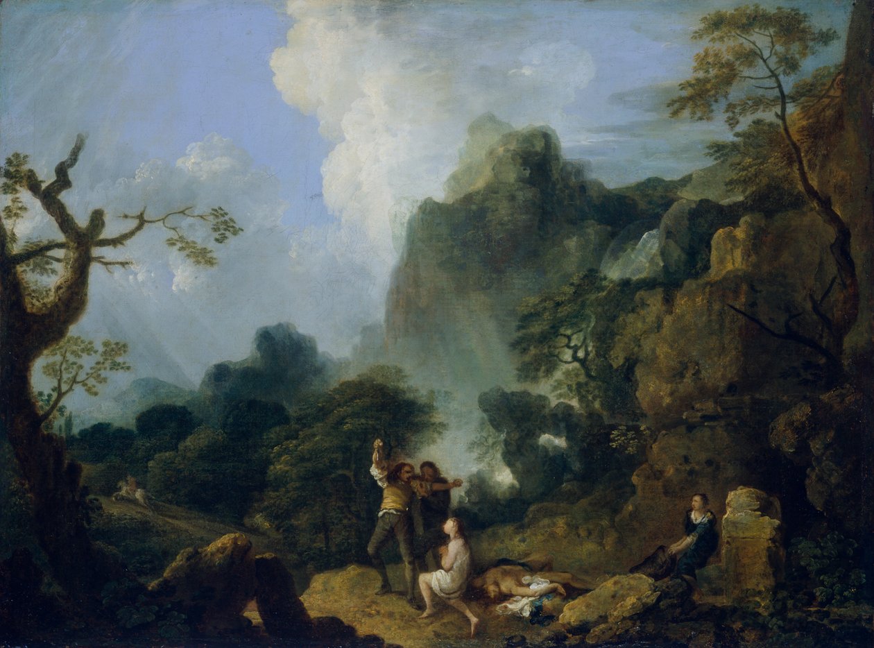 Landschap met bandieten: de moord door Richard Wilson