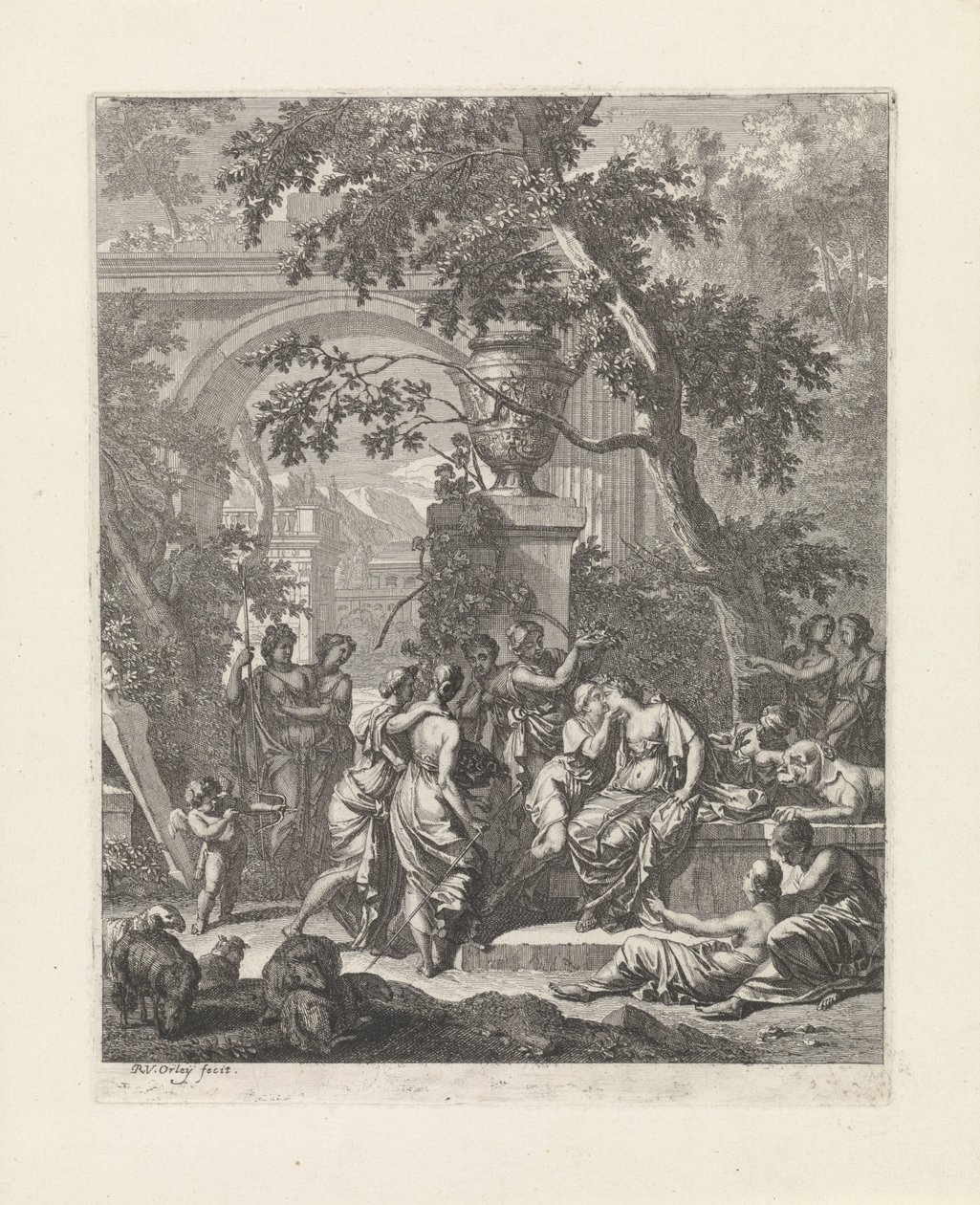 Amaryllis kust Mirtillo door Richard van Orley (II)