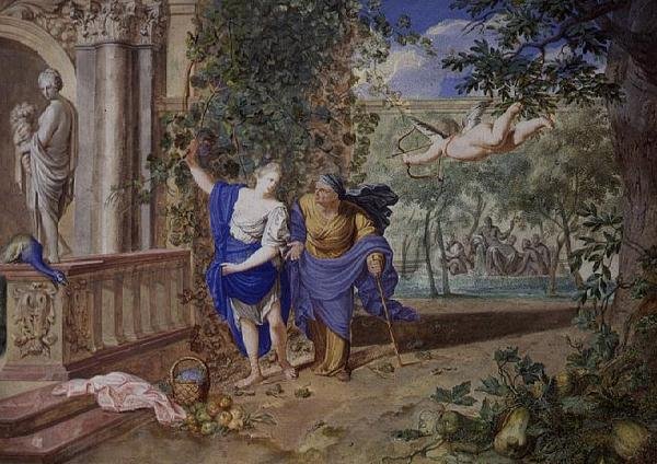 Allegorische scène door Richard van Orley