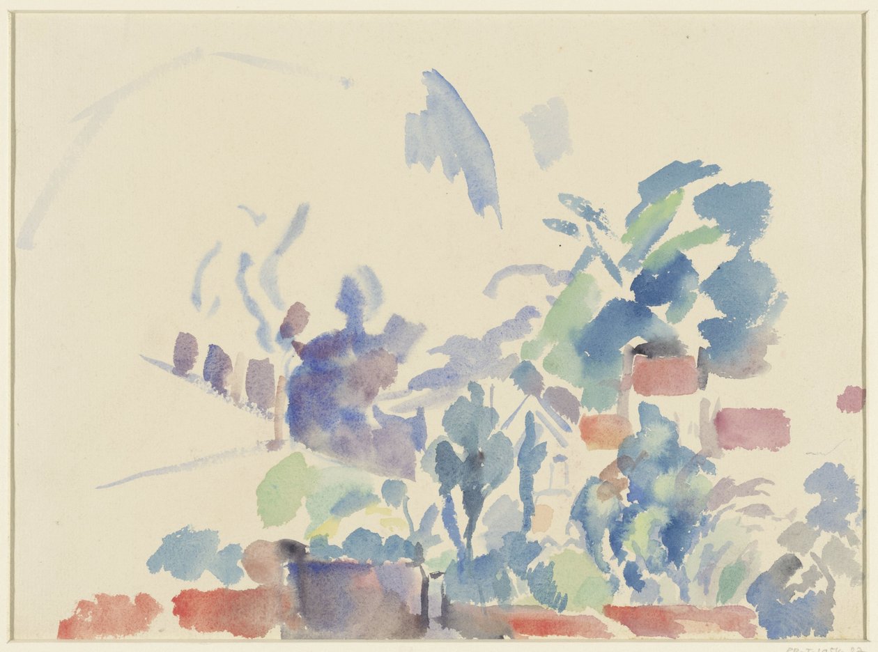 Landschap, Boitsfort door Rik Wouters