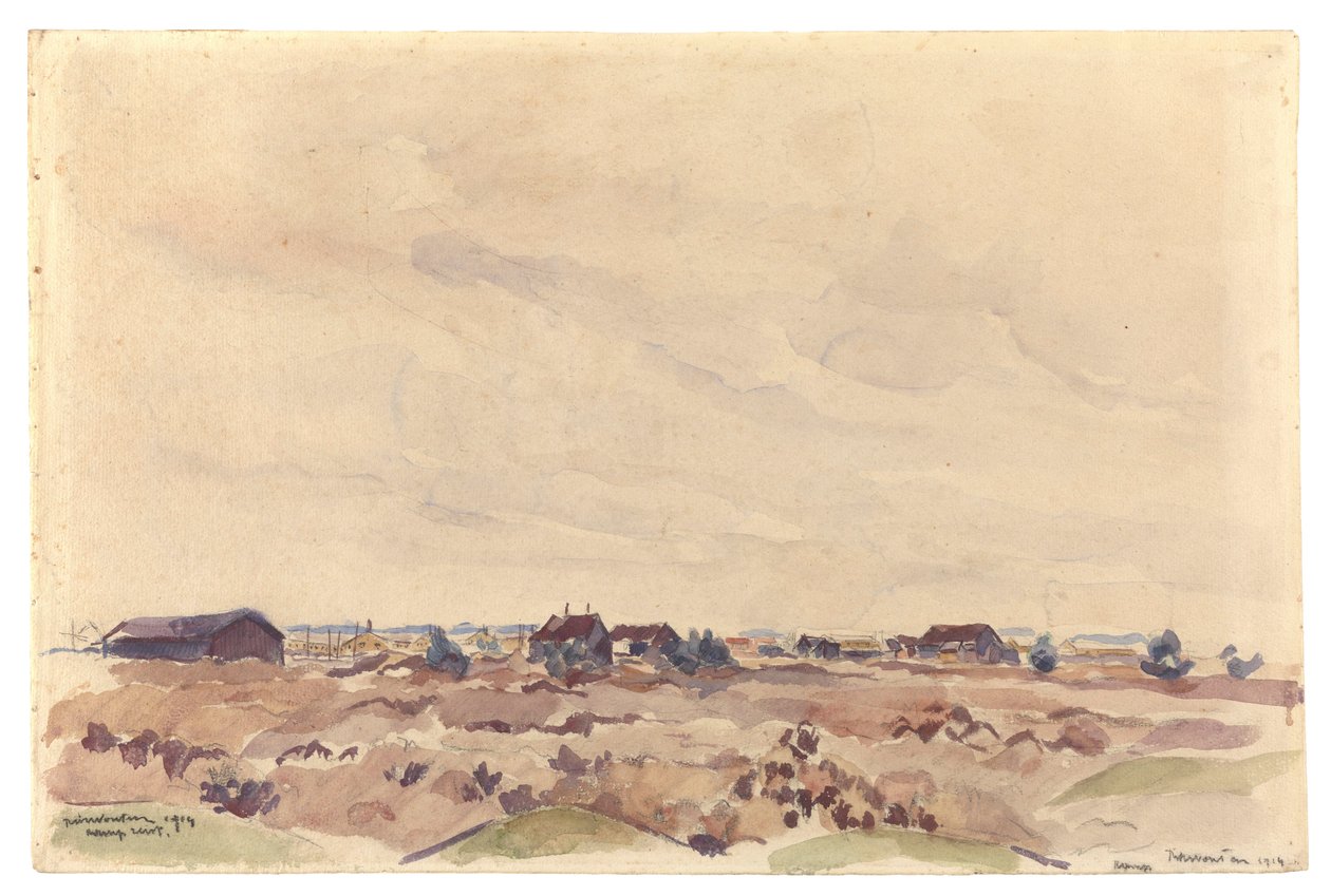 Het kamp bij Zeist door Rik Wouters