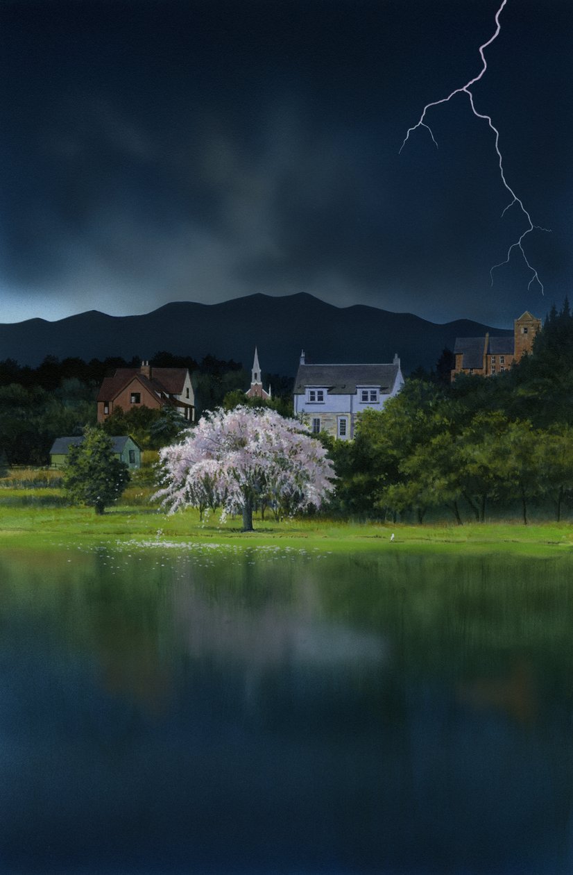 De wreedste maand, 2008 (Acryl op board) door Rob Wood