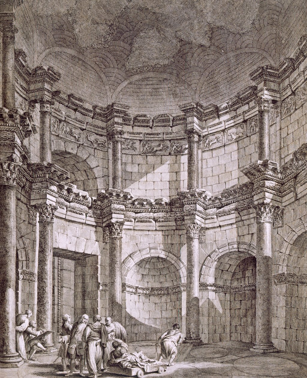 De Tempel van Jupiter, uit 