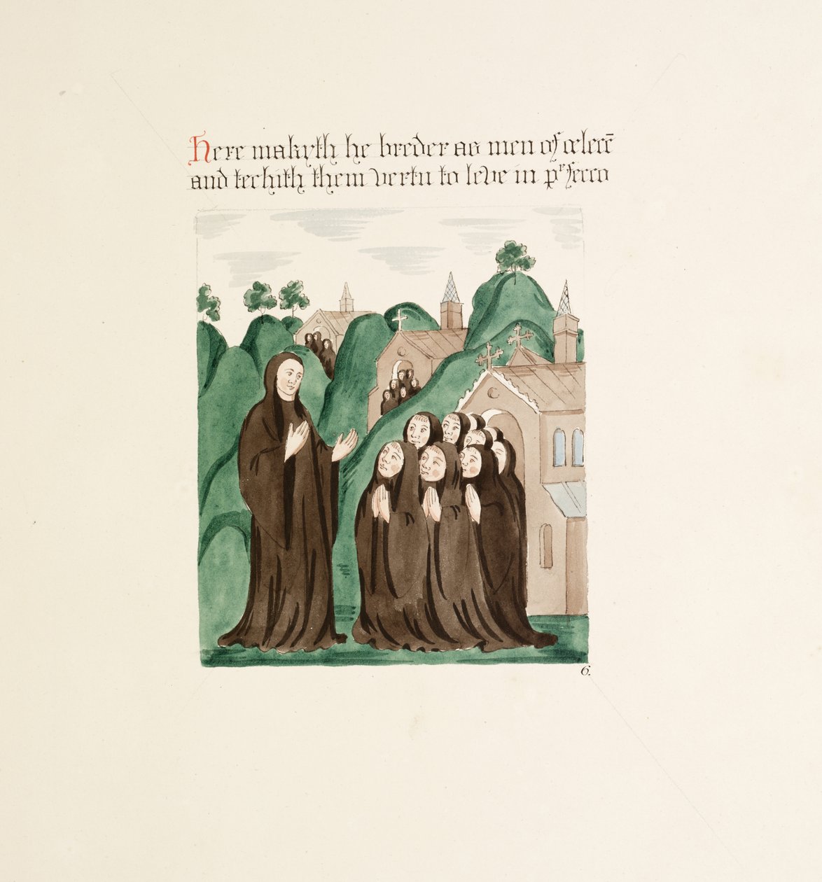 Ms. New Coll 380, f38r. De oudheden van de Kathedraal van Saint Mary, Carlisle, getekend door Robert Carlile, 1795 door Robert Carlile