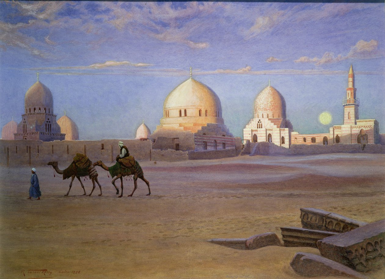Graven van de Khalifs, Caïro door Robert George Talbot Kelly