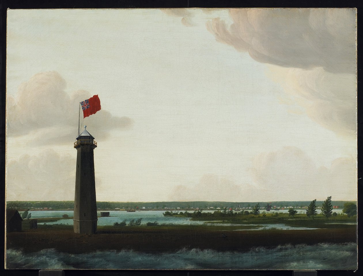 Uitzicht op York, Ontario, 1820 door Robert Irvine