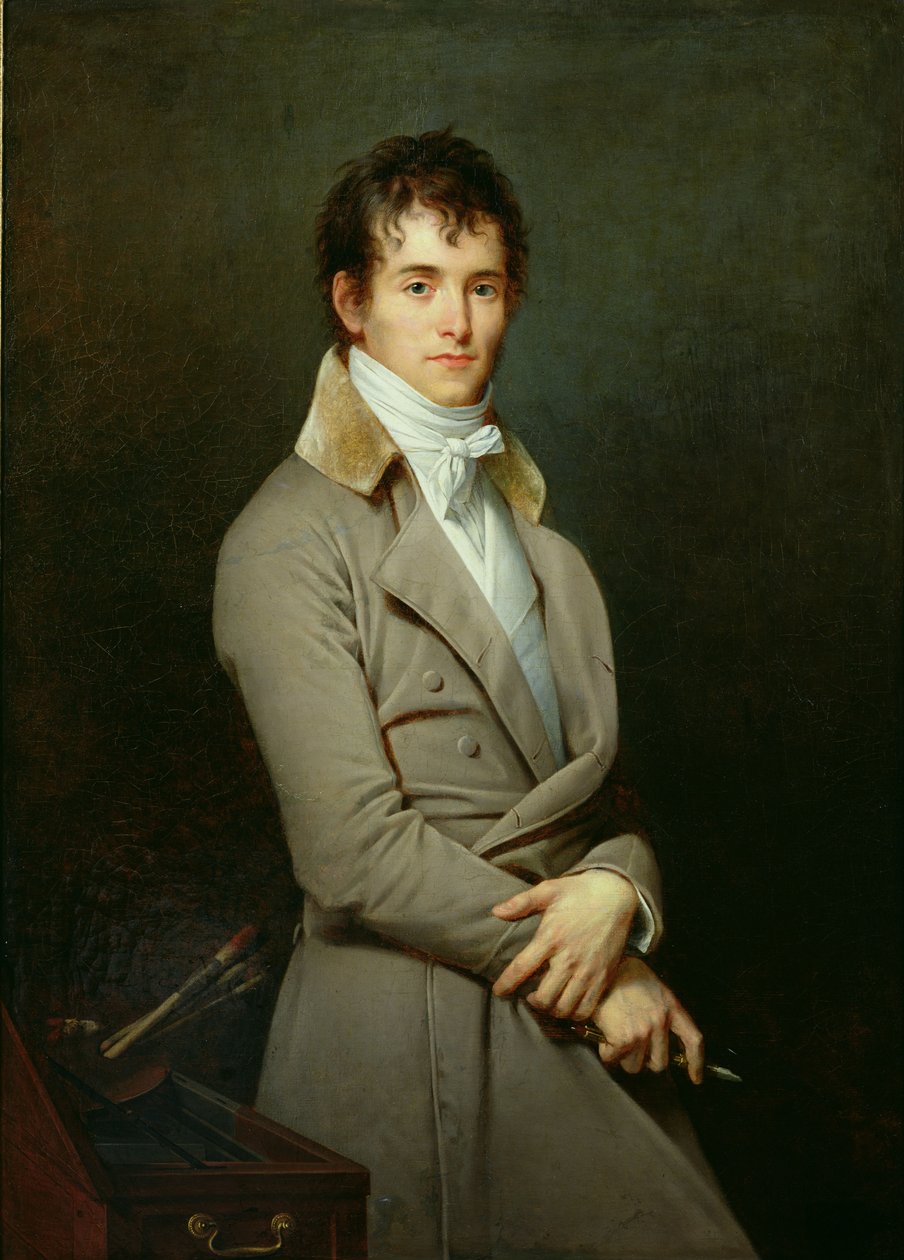 Portret van Paulin-Guerin door Robert Lefevre